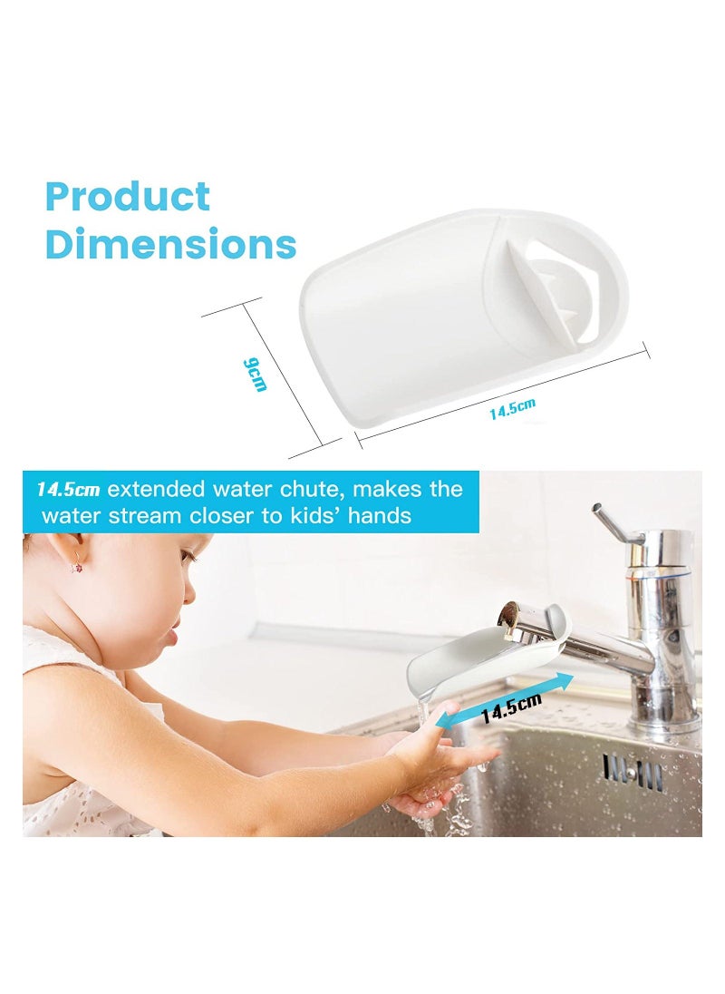 Faucet Extender for Kids, 4Pack Sink Extender for Toddlers, Bathroom Wash Tap Washing Helper, Faucet Extender for Children Baby