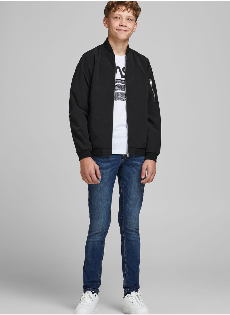 Youth Essential Bomber Jacket