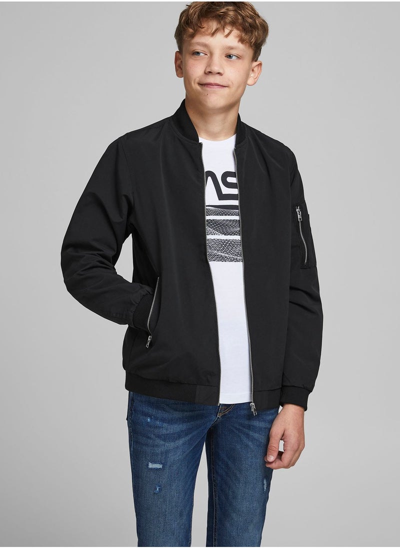 Youth Essential Bomber Jacket