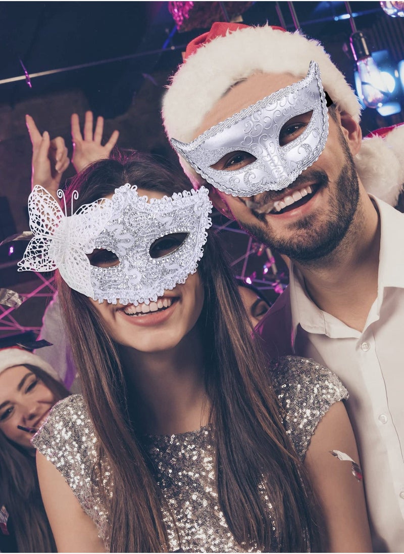 Masks, Couples Masquerade Masks Venetian Party Halloween Costumes Masks Carnival Masks Cosplay Party Costumes Prom Wedding Party