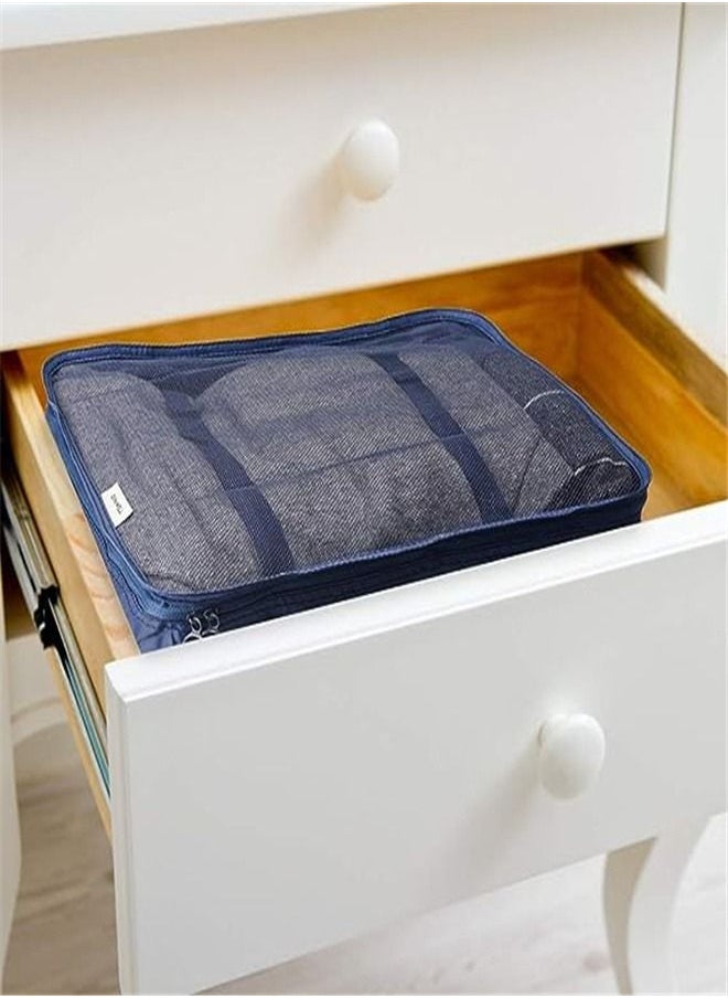 Goolsky Packing Cubes, Travel Luggage Packing Organizers Set with Toiletry Bag