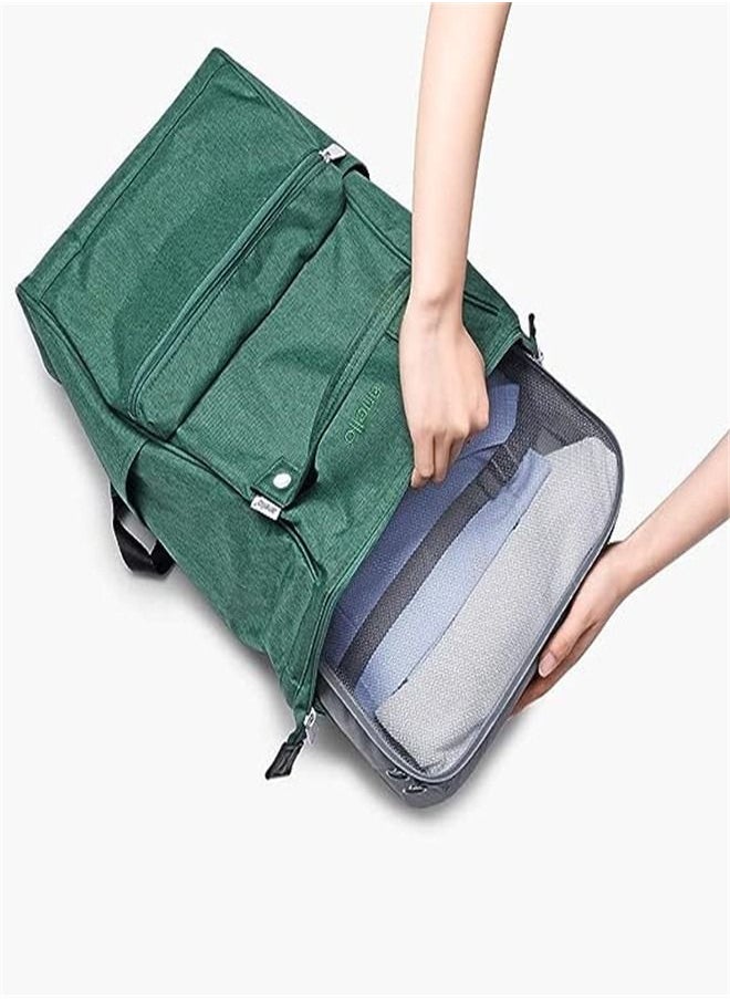 Goolsky Packing Cubes, Travel Luggage Packing Organizers Set with Toiletry Bag