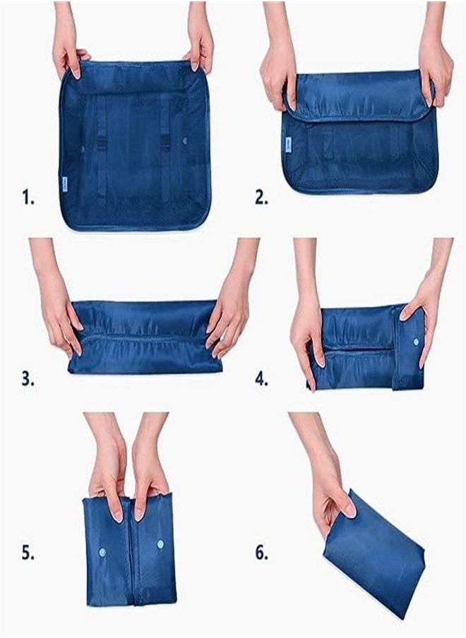 Goolsky Packing Cubes, Travel Luggage Packing Organizers Set with Toiletry Bag