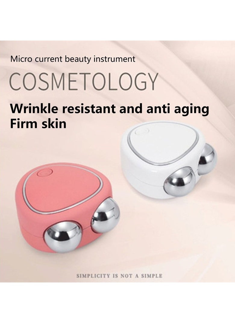 Microcurrent Face Lifter, Anti-aging Instant Face Lift Device, Usb Charging Sonic Vibration Facial Lifter For Facial Wrinkle Remover Toning Device For Skin Face Pull Tight Lift, ( B-Pink )