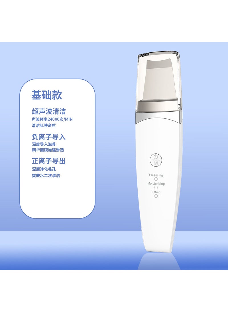 Private model ultrasonic scraper pore cleaner cleansing blackhead shovel beauty instrument import and export shovel knife