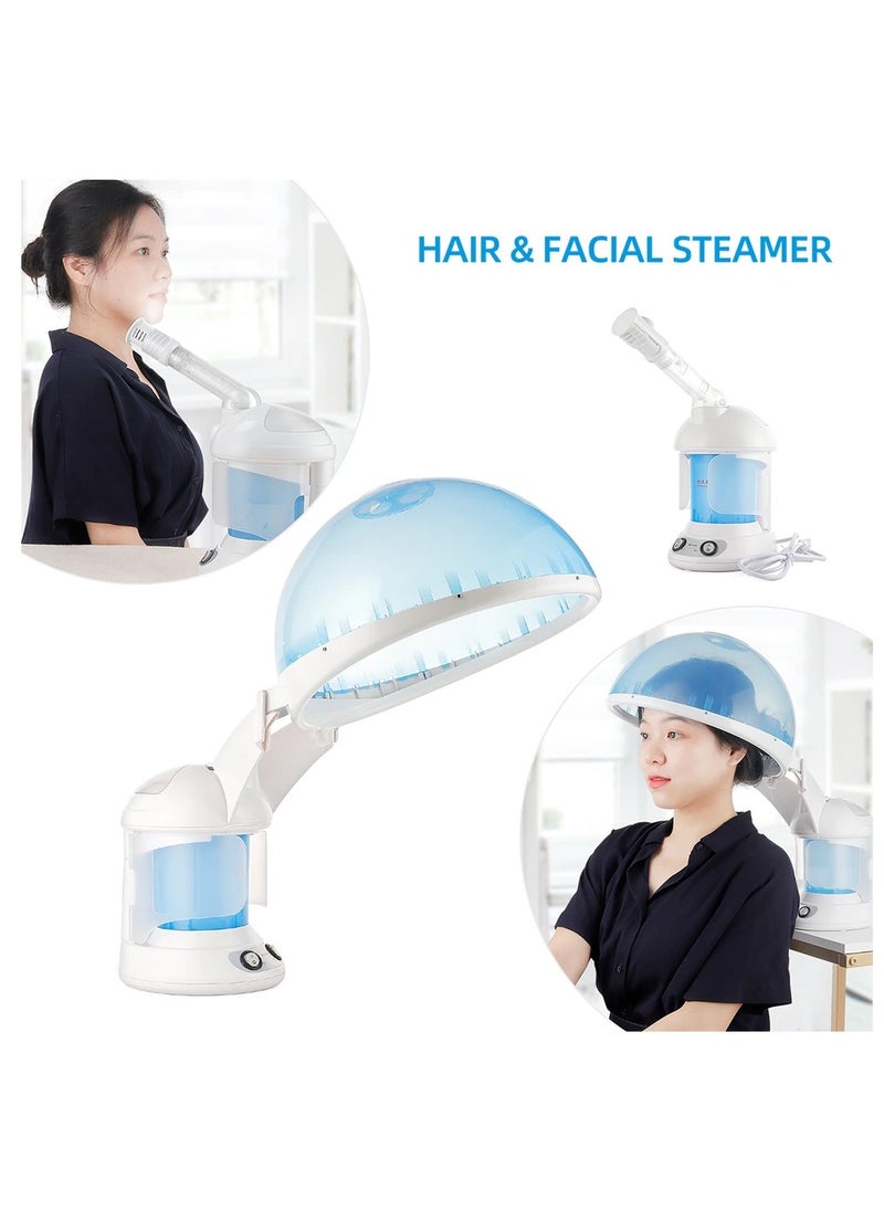 Professional Treatment Hair Steamer Home Salon Ozone Facial Steamer Ion Sparyer Skin Care Beauty Inhaler Steaming Spa Machine