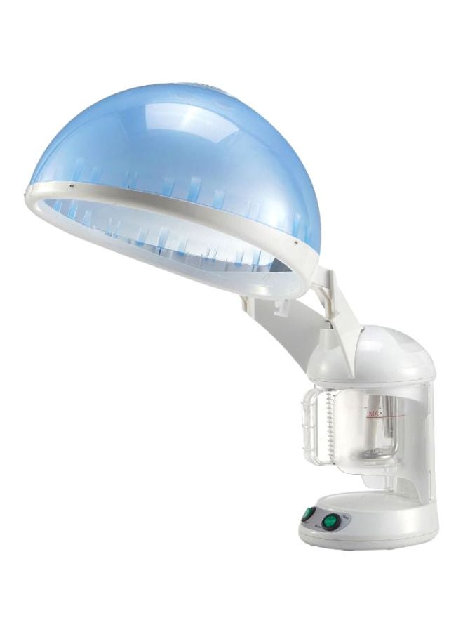 Facial Sauna Face Steamer White/Clear/Blue 45cm