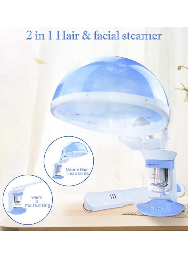 Facial Atomizer, 2-In-1 Hair And Facial Steamer Face Steamer, Humidifier, Professional Hair And Facial Salon Steamer Machine, for Spa Salon Esthetician Or Home Use