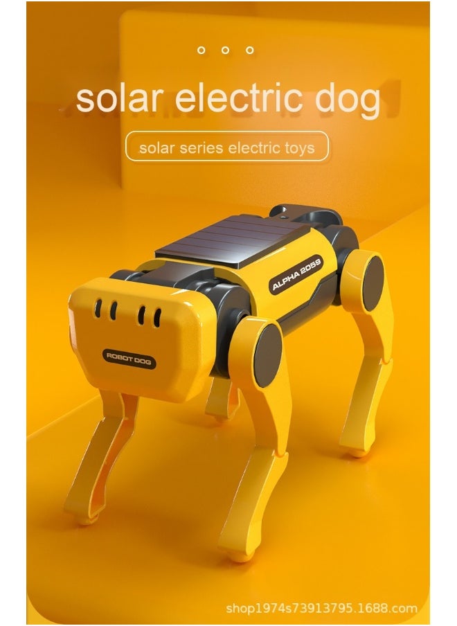 Solar-Powered Electric Robotic Dog - Solar-Powered Electric Robotic Animal - Solar-Powered Electric Toy