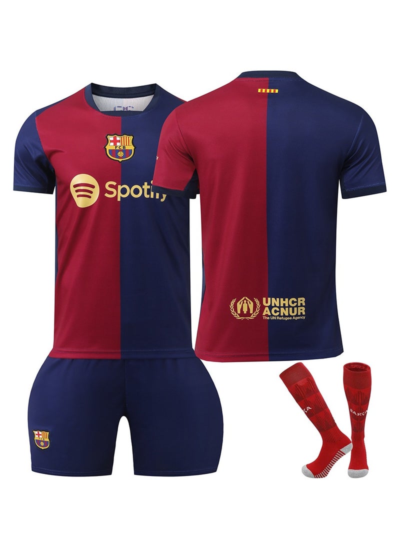 Youth Children's Soccer Jersey Three-piece Set