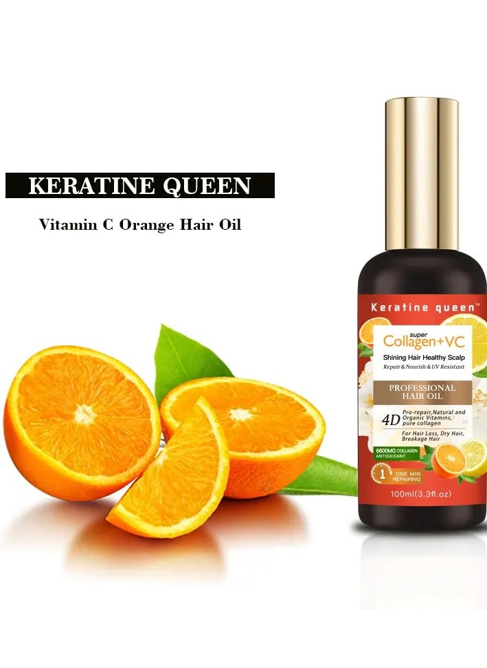 Sweet Orange Collagen Conditioner Detangling Anti-Split End Daily Use Hair Conditioning