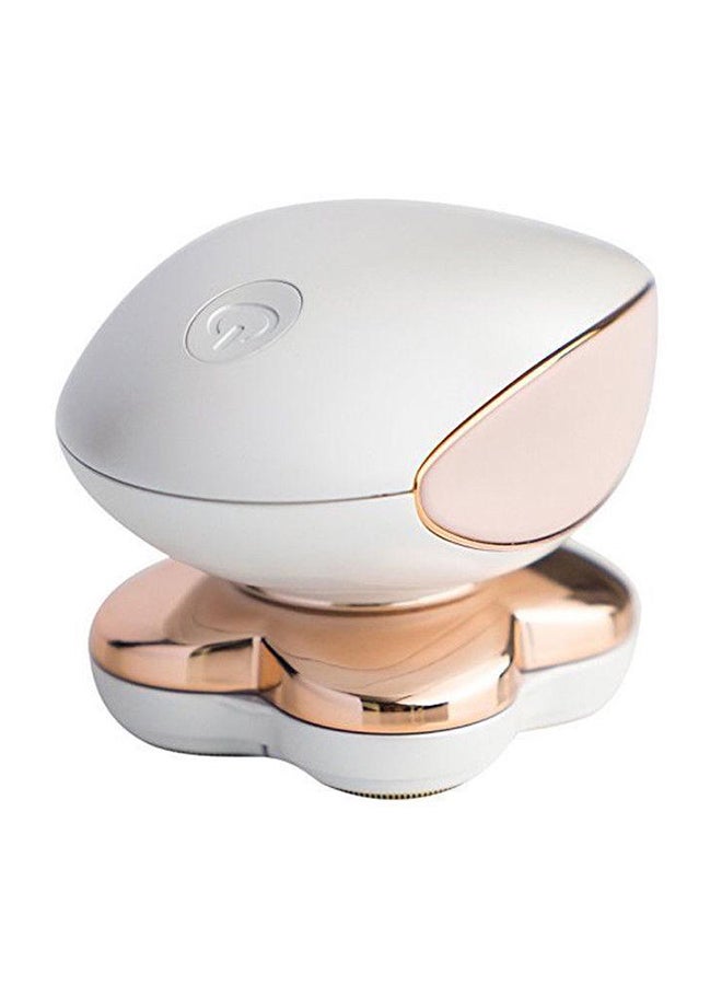 Hair Remover Epilator With Led Rose Gold/White