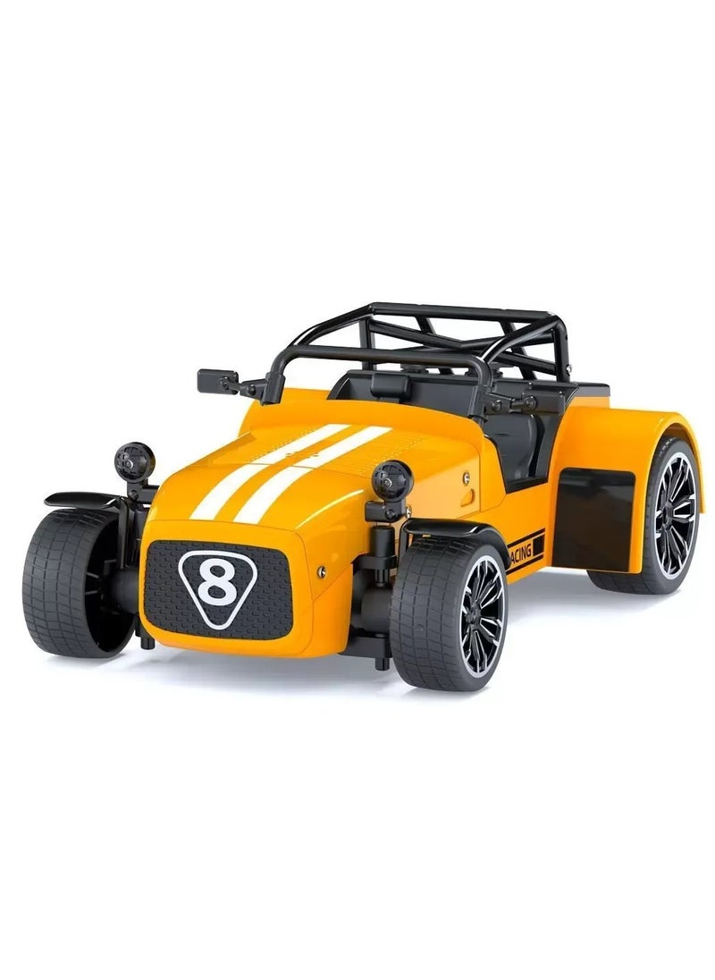 Remote Control Spray Racing Car (Yellow or Red)