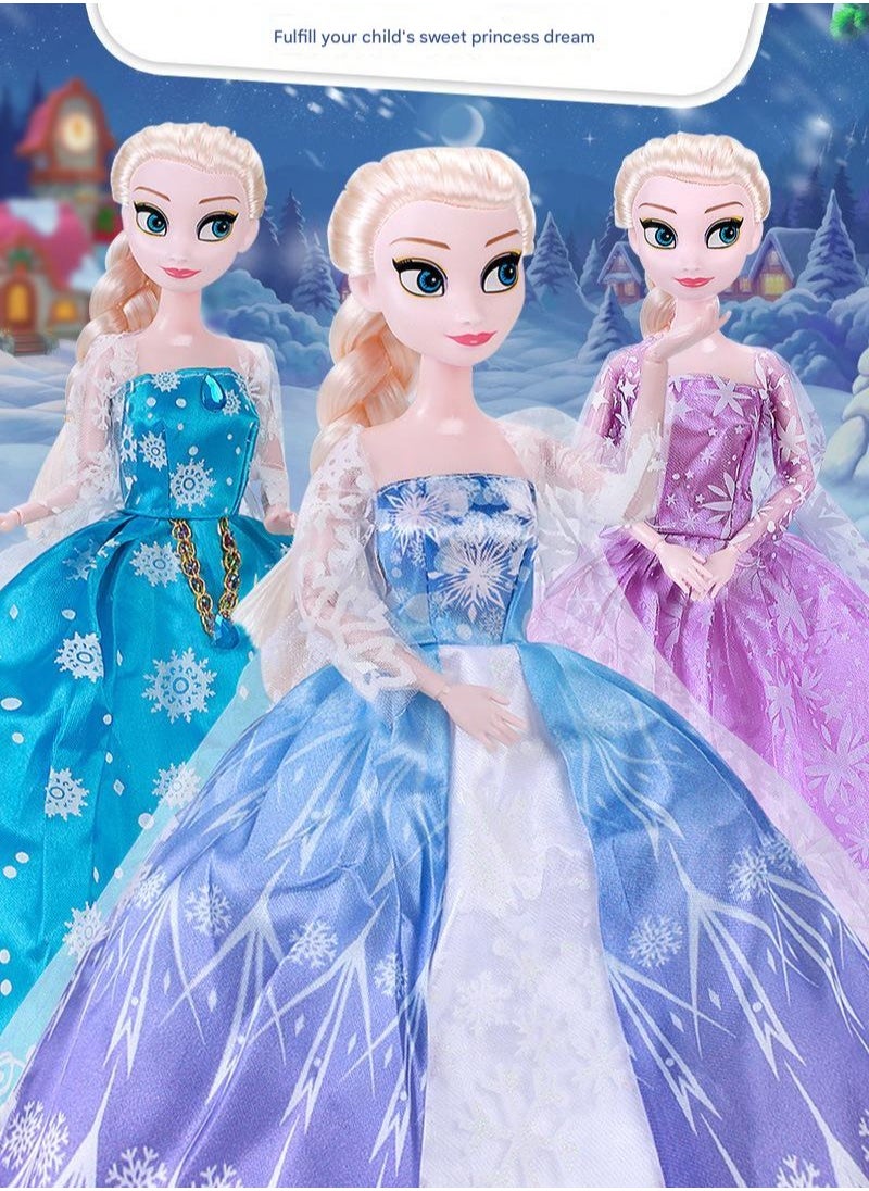 Childlike Barbie Doll Gift Set for Girls, Princess Elsa