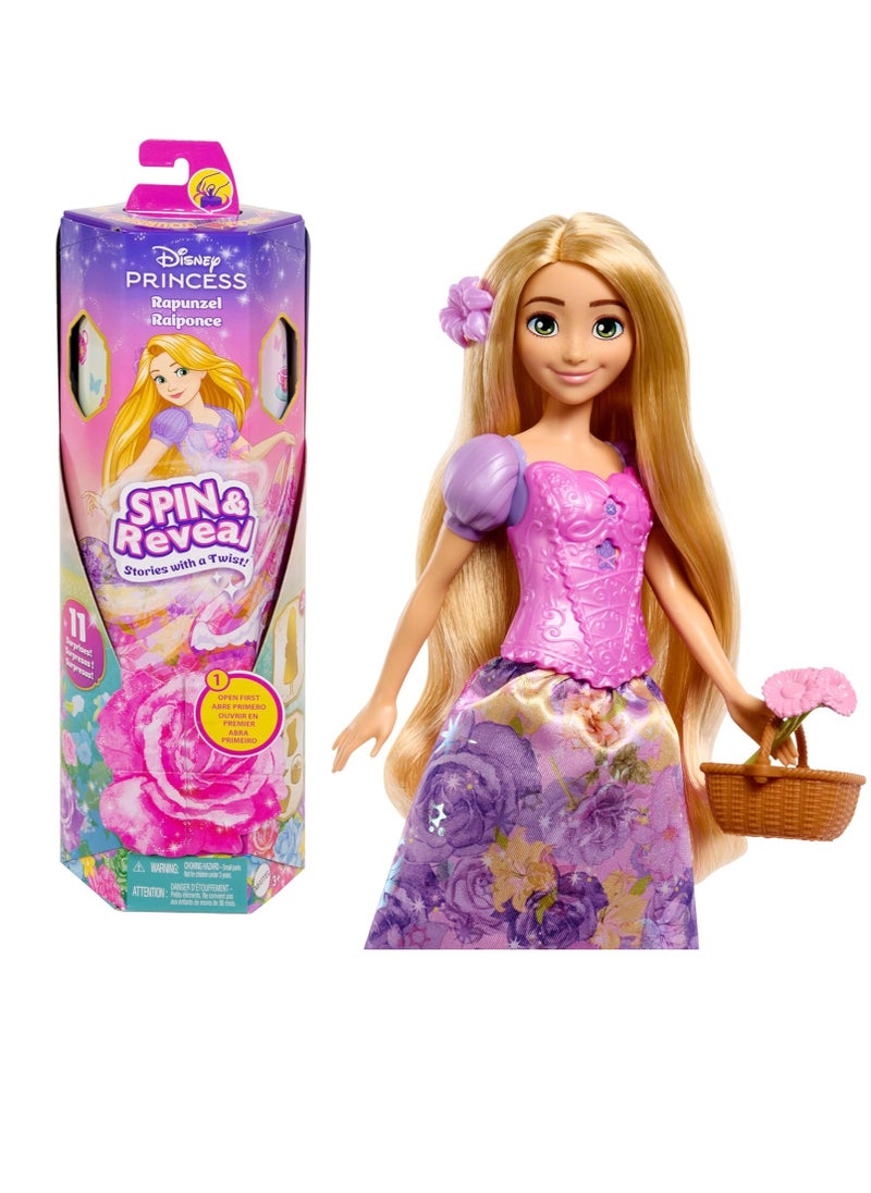 Disney Princess Fashion Doll Spin & Reveal Rapunzel - Wave 1