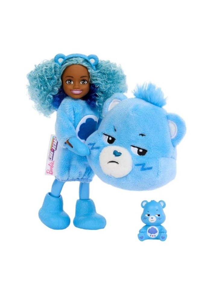 Barbie Cutie Reveal Care Bears Series Chelsea Small Doll & Accessories - 1 Piece Only, Assorted/Style May Vary