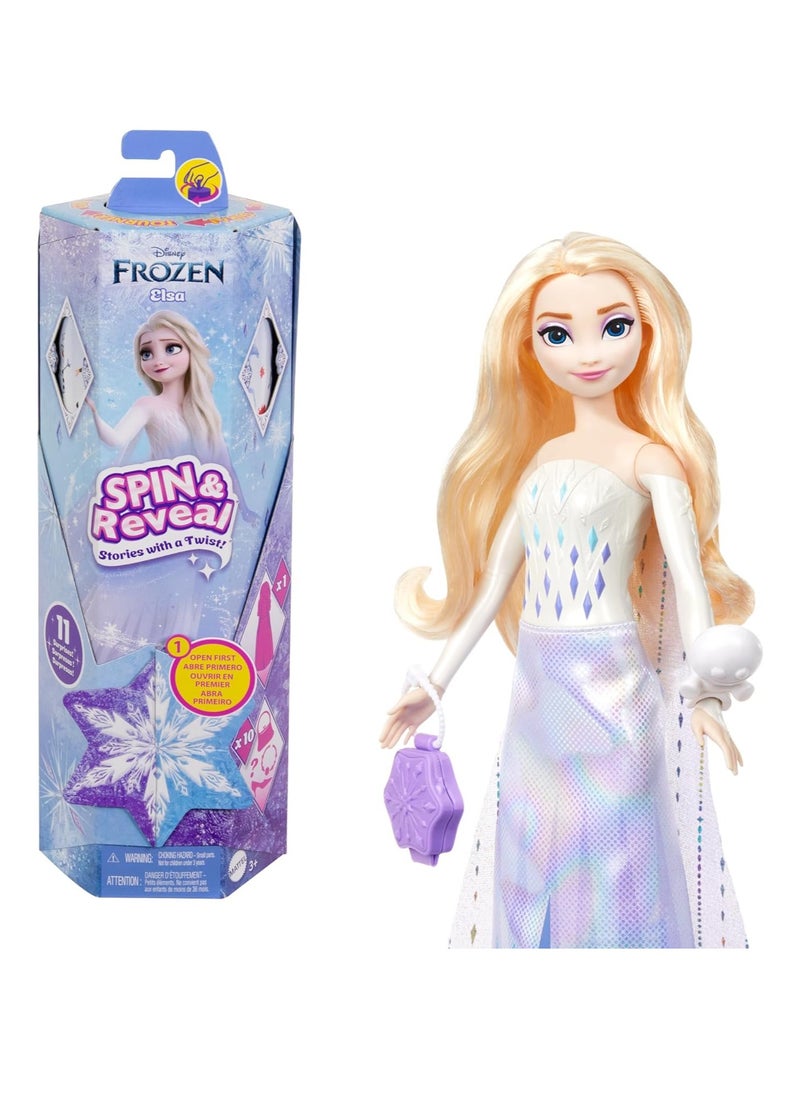 Disney Elsa Spin & Reveal Fashion Dolls HTG25