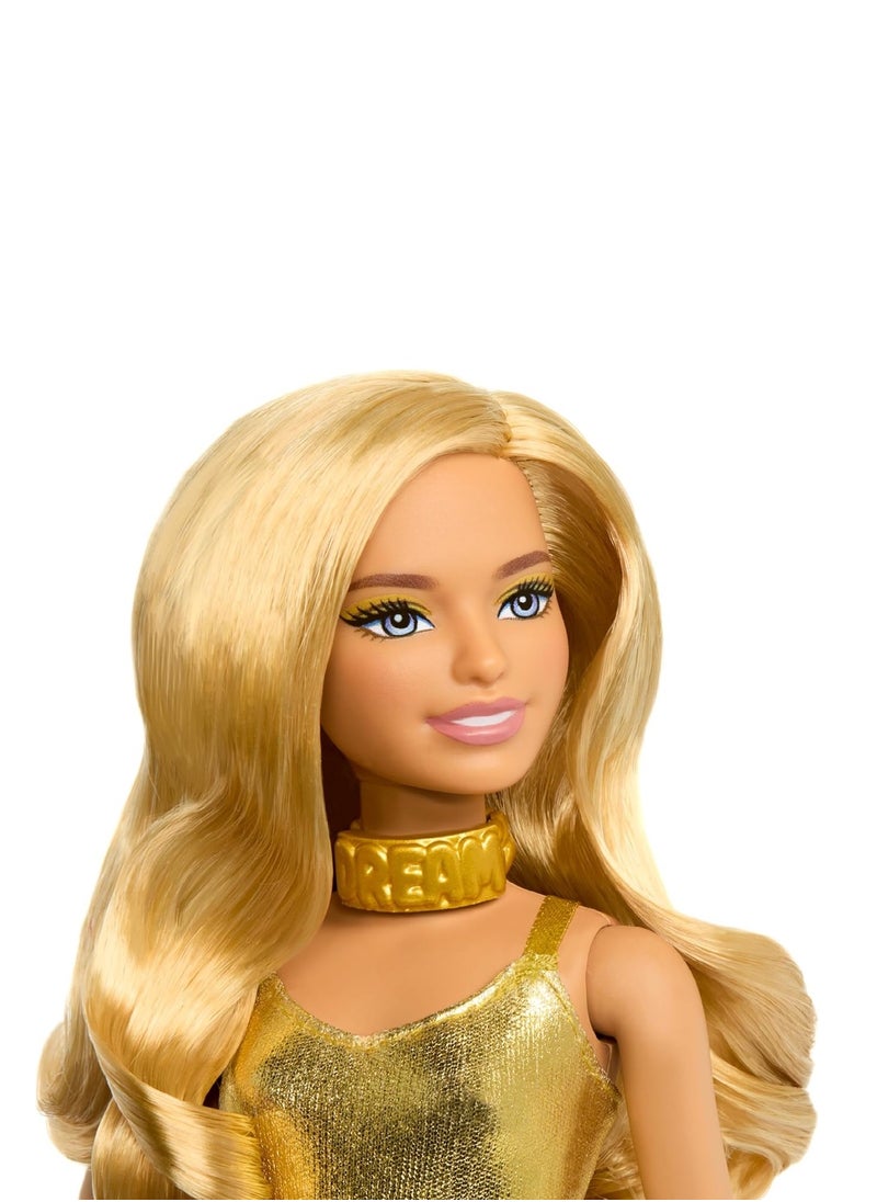 Barbie Fashionistas Golden Dreams Doll