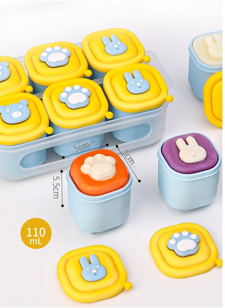 Multifunctional baby food box.Ice mold.