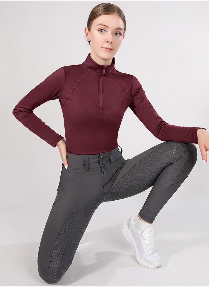 Equestrian Top Women Sport Shirs