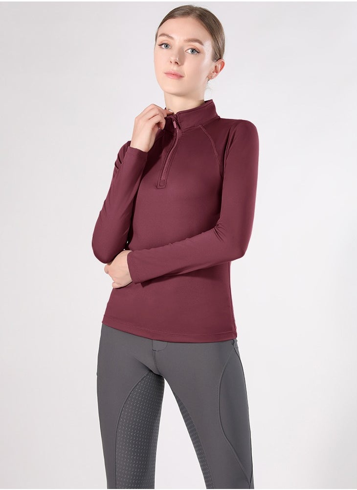 Equestrian Top Women Sport Shirs