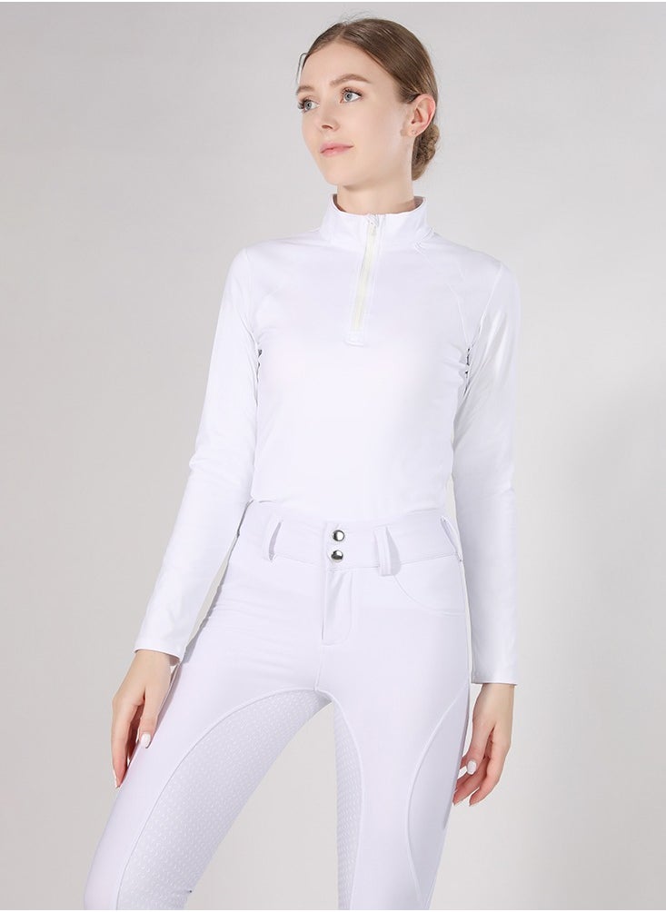 Equestrian Top Women Sport Shirs