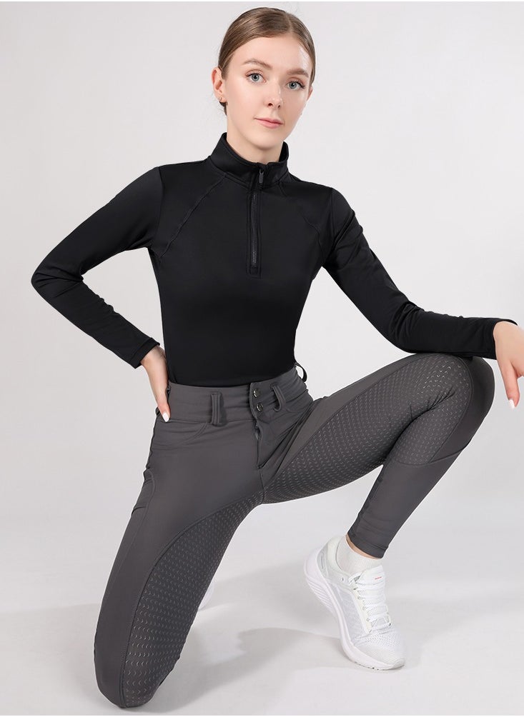 Equestrian Top Women Sport Shirs