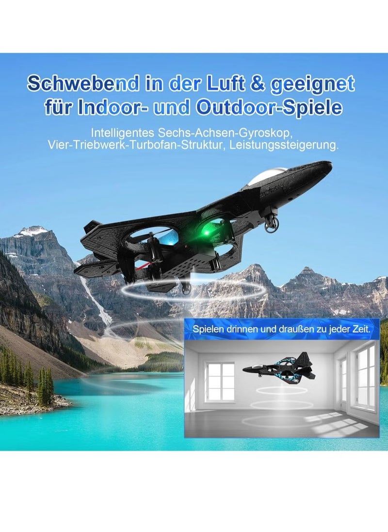 2.4GHz Remote-Controlled Aeroplane L0712 Quadcopter with LED Lights, USB Charging - RTF for Beginners and All Ages