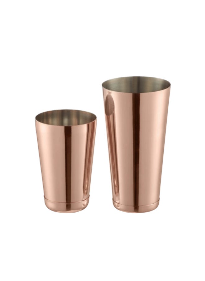 Tin in Tin Cocktail Shaker Copper Plated Mirror