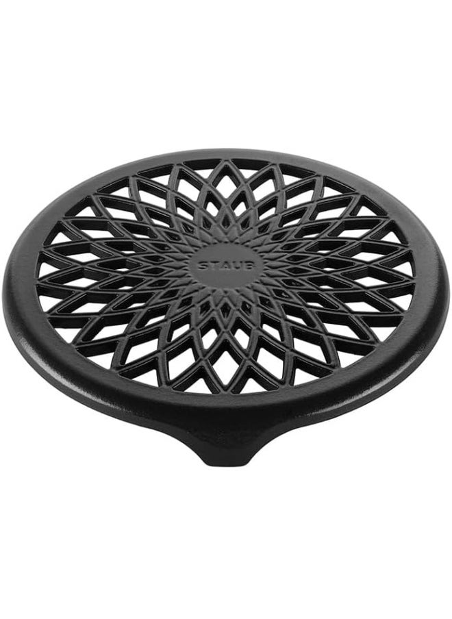 Staub Cast Iron 23Cm Trivet Black