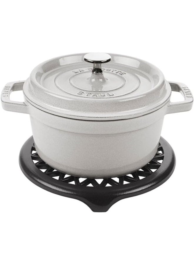 Staub Cast Iron 23Cm Trivet Black