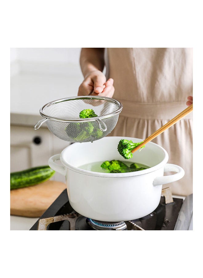 Stainless Steel Colander Silver