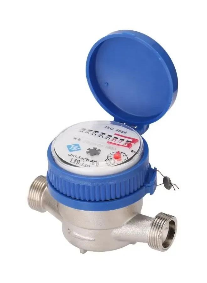 Intelligent Water Meter Blue/Grey 12x8x8.50centimeter