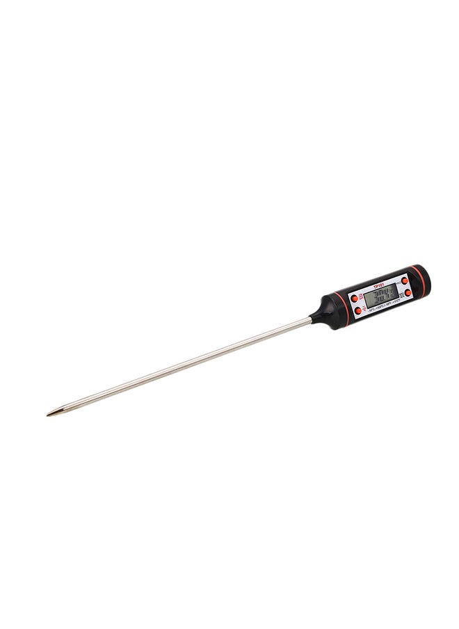 Digital Temprature Probe Thermometer Black