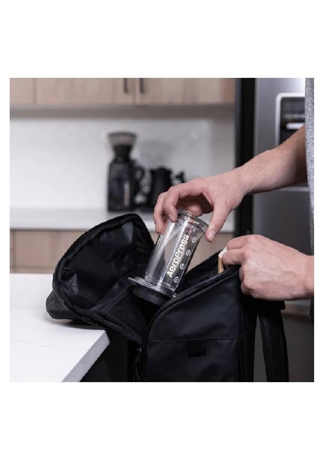 Coffee Maker, 3-in-1 Brewing, Portable, Made in USA, Clear - 1-2 Cups