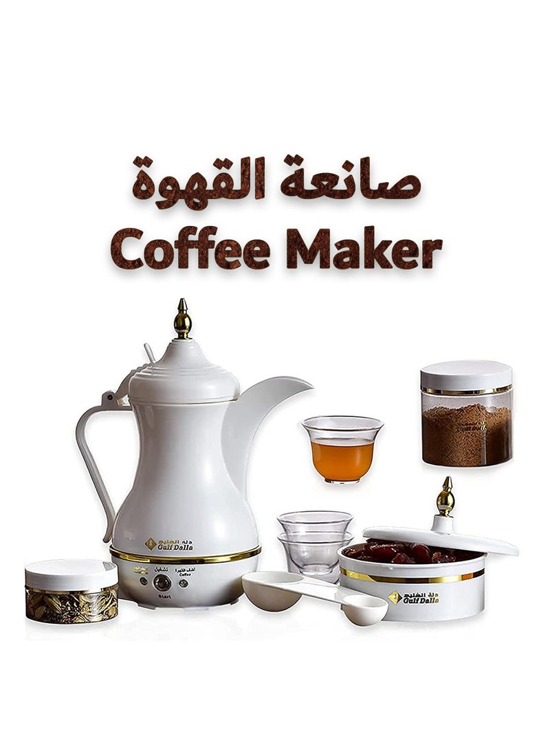 850W Electric Coffee Maker 400ml, Gulf Dalla GA-C9842B