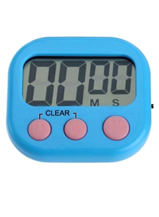 Digital Countdown LCD Timer Blue/Pink 7cm