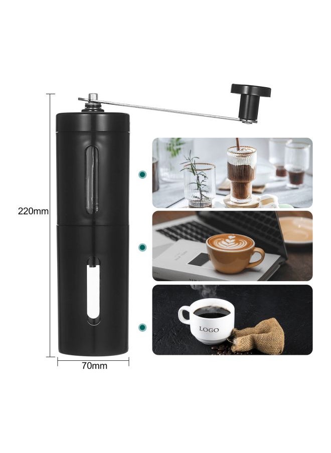 Manual Coffee Grinder Black 22x6x7cm