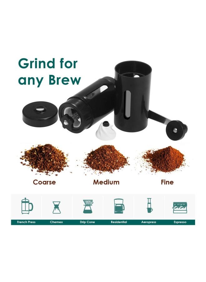 Manual Coffee Grinder Black 22x6x7cm