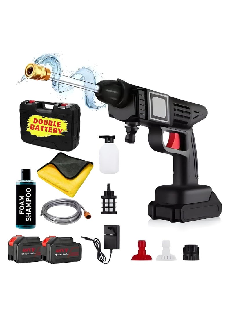 High Pressure Car Washer with Shampoo Cordless Powerful Washer