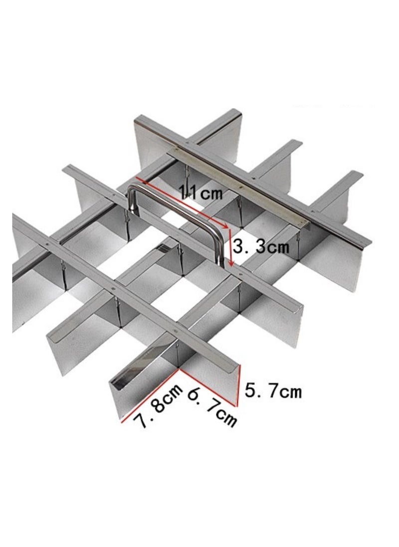 Tiramisu slicer die cutter trellis flecker cake slicer die slicer tool Slicer Rack