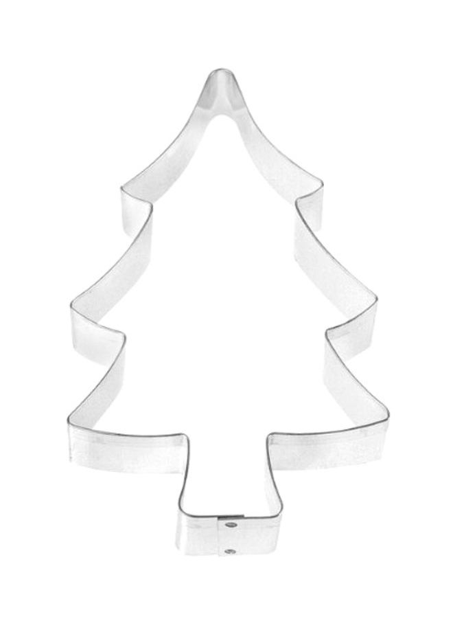 Stainless Steel Tree Shaped Cookie Cutter Silver 5inch