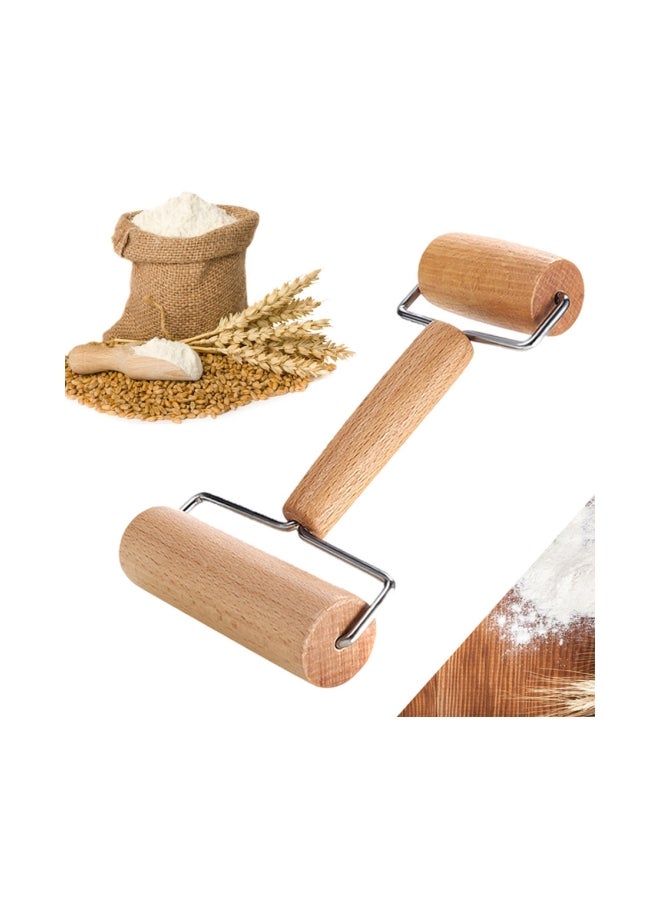 Wooden Pastry Rolling Tool Brown