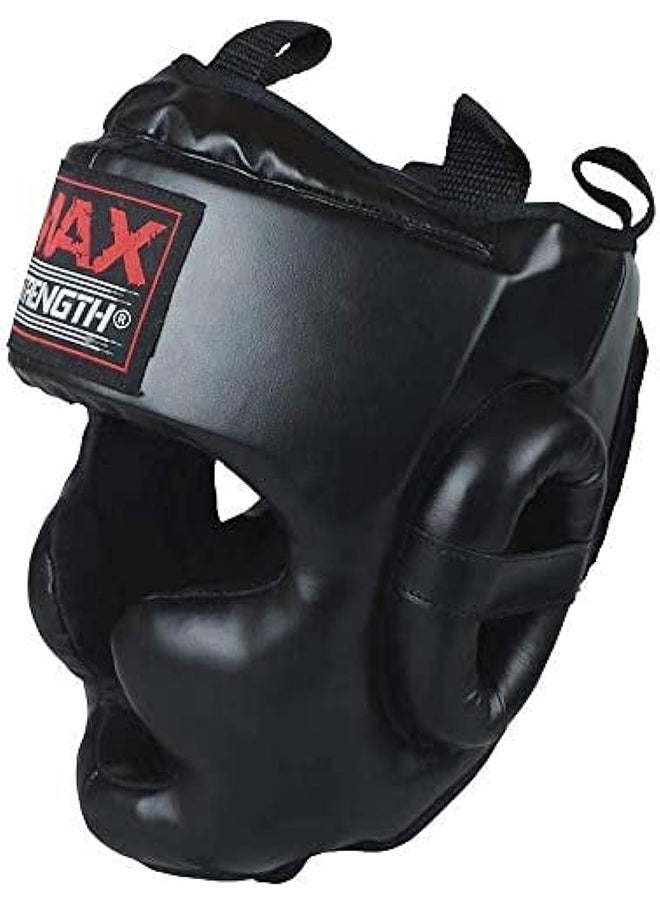 Max Strength Boxing Headguard Martial arts Headgear for Protection (Senior)