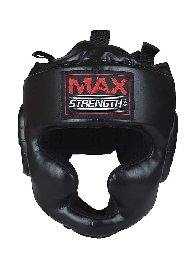 Max Strength Boxing Headguard Martial arts Headgear for Protection (Senior)