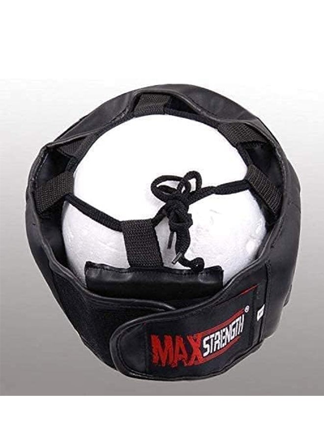 Max Strength Boxing Headguard Martial arts Headgear for Protection (Senior)