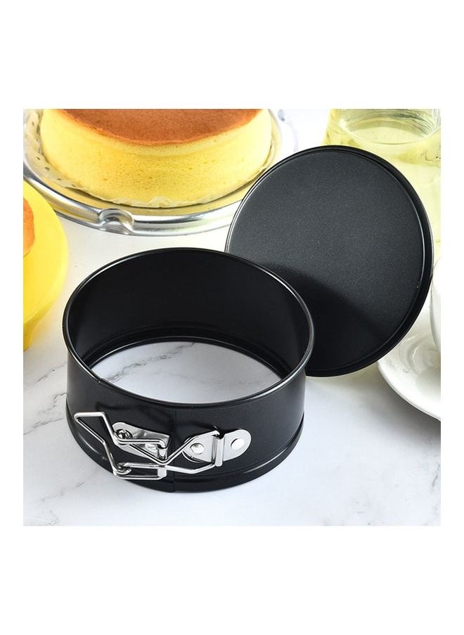 Open Bottom Cake Mould black 11x11x6cm