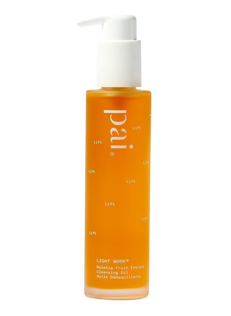 PAI - Light Work Organic Rosehip Fruit Extract Cleansing Oil | Natural, Vegan, Sensitive Skincare (3.3 fl oz | 100 mL)