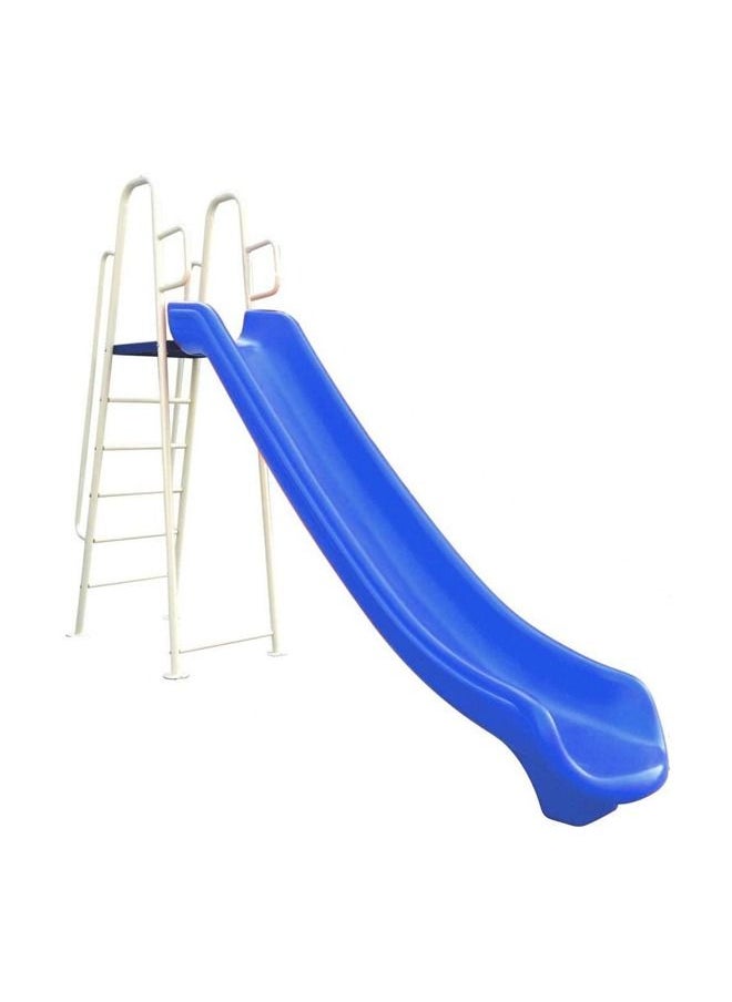 Kids Outdoor Fun Long Plastic Single Slide