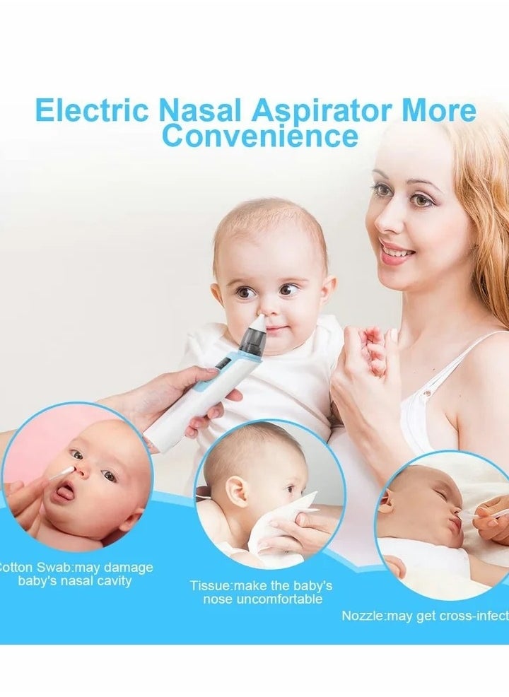 Electric Nose Suction Rechargeable Baby Nasal Aspirator